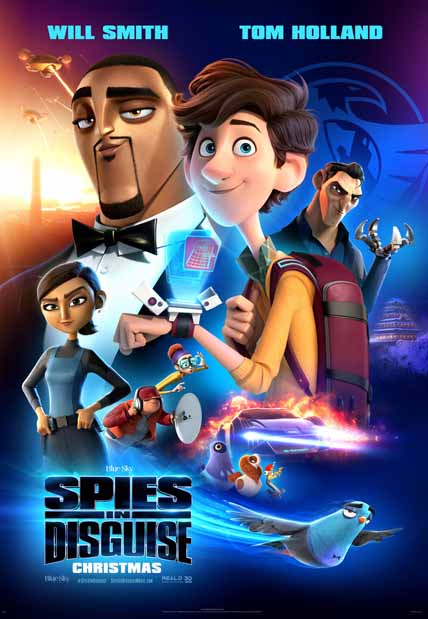 Spies in Disguise (2020) [Hi-Def DVD]