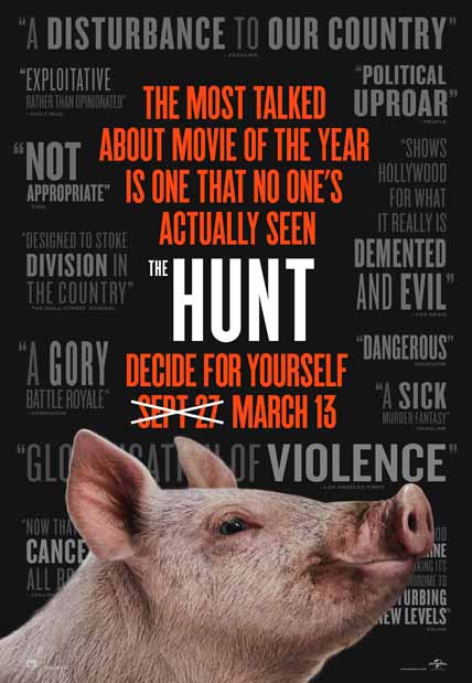 The Hunt (2020) [Hi-Def DVD]