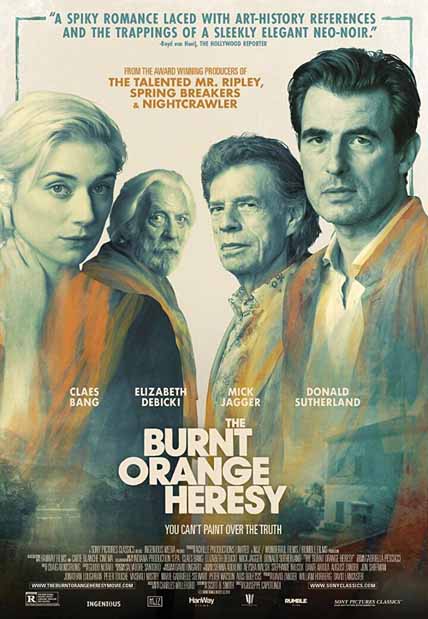 The Burnt Orange Heresy (2020) [Hi-Def DVD]