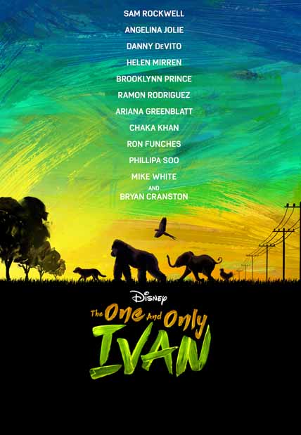 The One and Only Ivan (2020) [Hi-Def DVD]