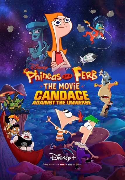 Phineas and Ferb The Movie: Candace Against the Universe (2020) [Hi-Def DVD]