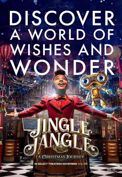 Jingle Jangle: A Christmas Journey (2020) [Hi-Def DVD]