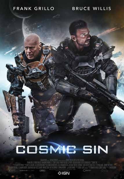 Cosmic Sin (2021) [Hi-Def DVD]