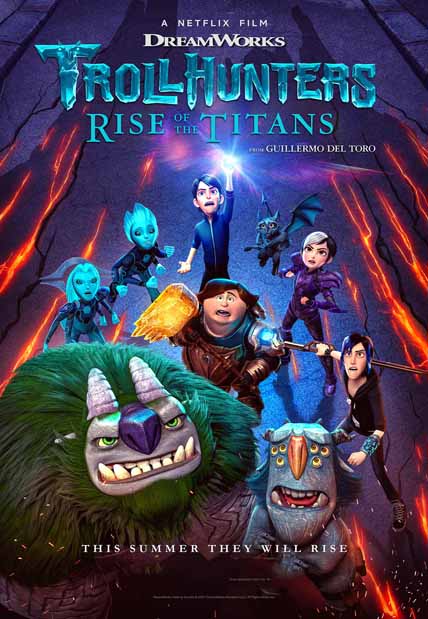 Trollhunters: Rise of the Titans (2021) [Hi-Def DVD]