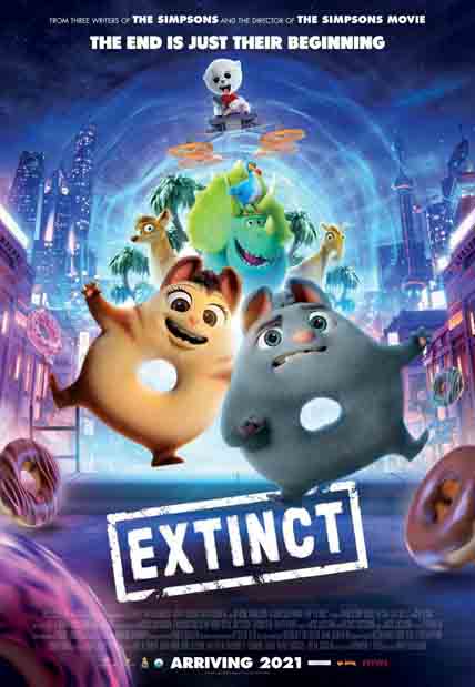 Extinct (2021) [Hi-Def DVD]