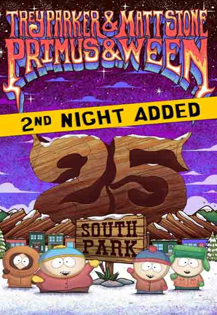 South Park: The 25th Anniversary Concert (2022) [DVD]